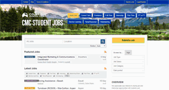 Desktop Screenshot of cmcstudentjobs.com